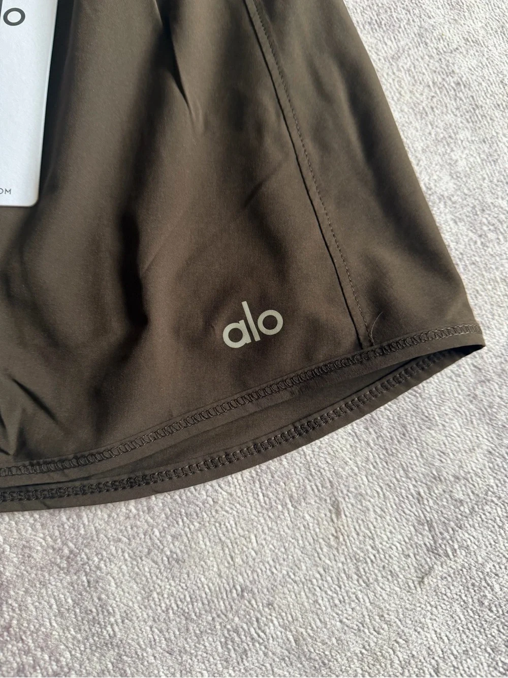 ALO Yoga  espresso Circle Skirt with Elastic Waistband